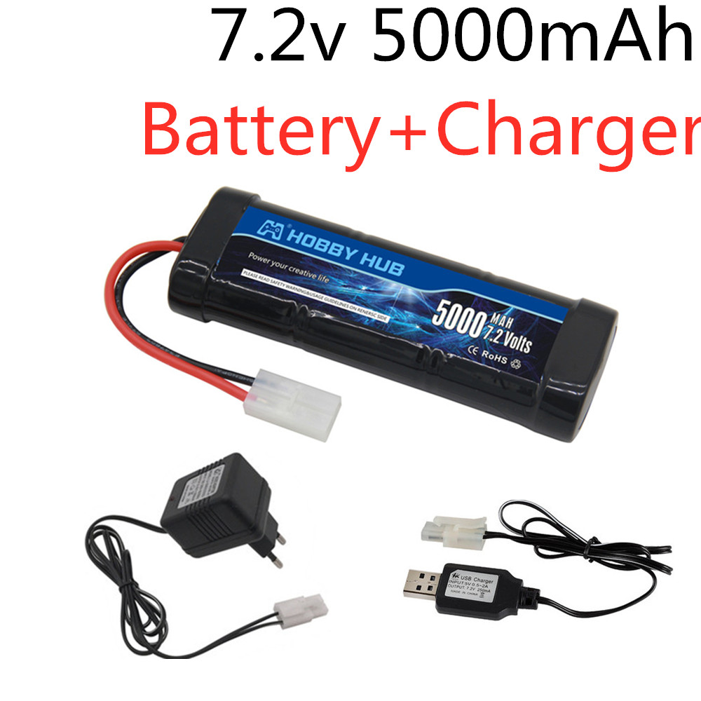 Balance Charger Rc - 7,2 V 5000 mAh Ni-MH-Akku mit
