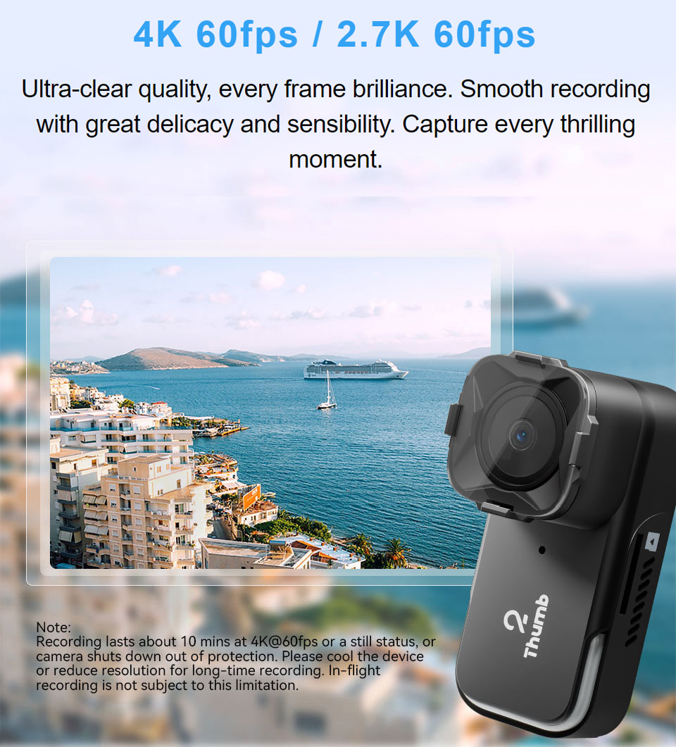 Runcam Camera - Neue Version RunCam Thumb 2 4K