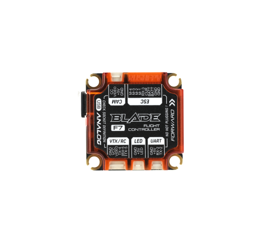 Flight Controller - RUSH BLADE F722 V2 Analoger Flugcontroller