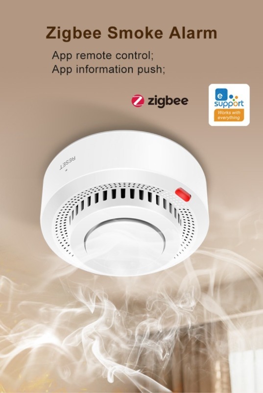 Smoke Stopper - EWelink Zigbee Smart Rauchmelder Batteriebetrieben Ideal