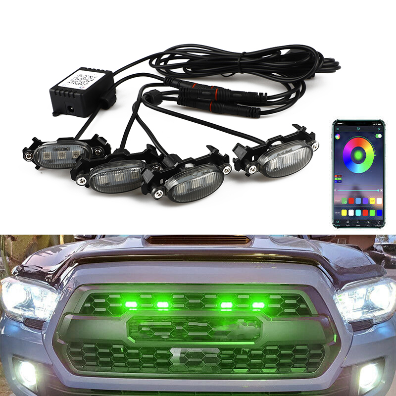 Smoke Stopper - Auto Kühlergrill LED-Leuchten für Toyota für