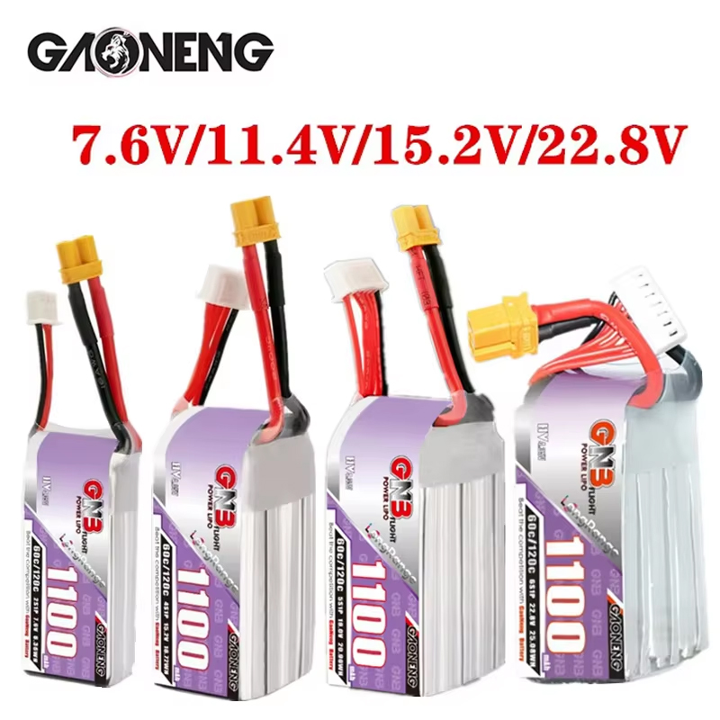 Lipo Battery 6S - GNB 1100 mAh 2S 3S 4S