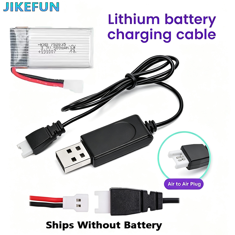 Balance Charger Rc - 3,7V Lithium-Polymer-Akku USB-Ladegerät für RC-Drohnen FPV-Flugzeugzubehör