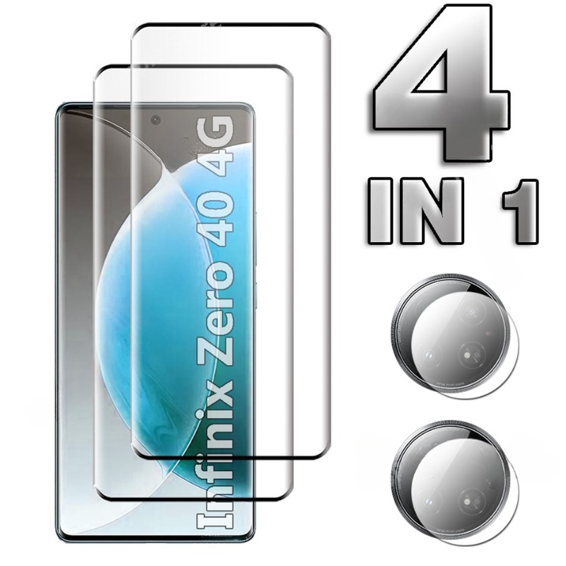 Hd Zero Camera - 4in1 3D-Glas für Infinix Zero 40