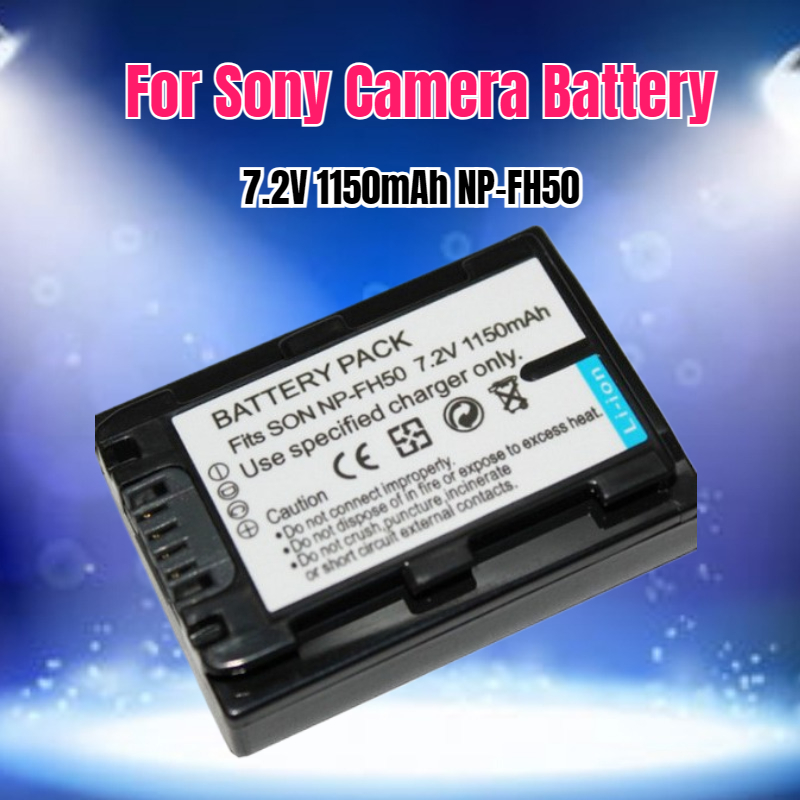 Drone With Camera - 7,2 V 1150 mAh NP-FH50 Kamera-Akku