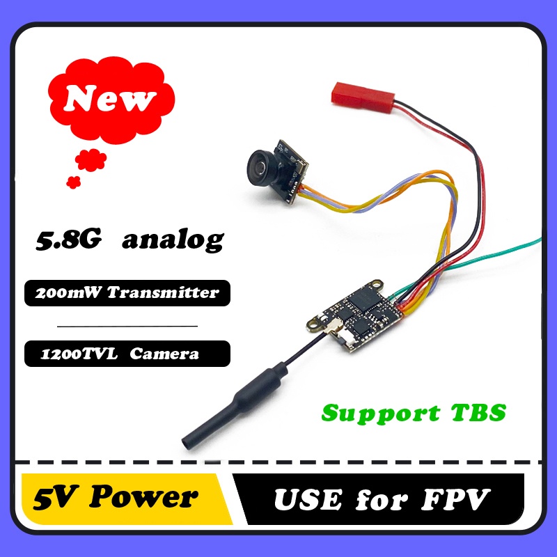 Mini Drone - SLONWAKE 5,8G 1200TVL FPV Kamera VTX