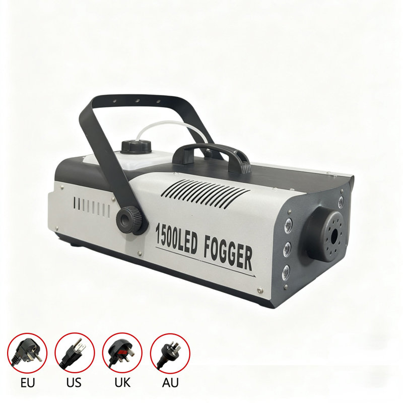 Smoke Stopper - 1500W Hochleistungs-Nebelmaschine mit Kabelgebundener Fernbedienung, Kontinuierliche