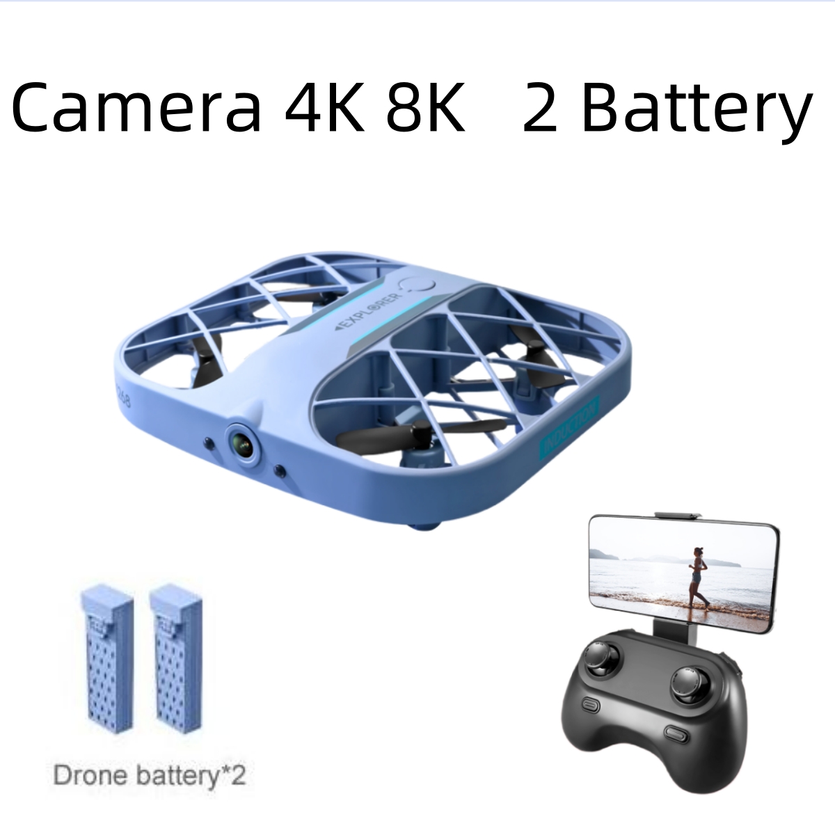 Brushed Drone Motor - JJRC H107 FPV RC-Drohne mit 2