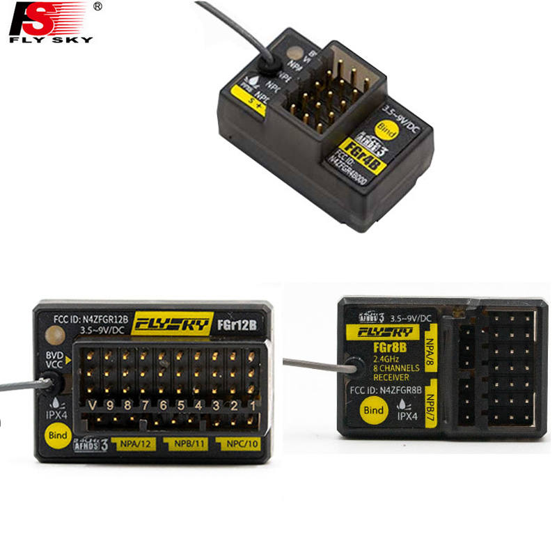 Radio Transmitter 2.4Ghz - Flysky FGr4B FGr8B FGr12B 2,4 GHz