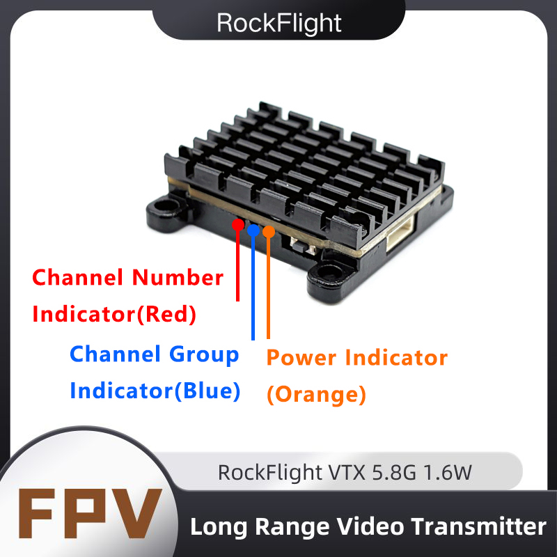 RockFlight TX663 VTX 5.8G 48CH – Rc Transmitter Bewertung und Preis