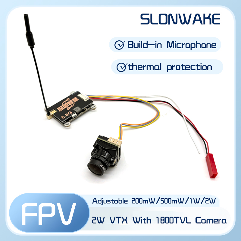 SLONWAKE 5.8G 56CH 2W Sender V – Fpv Camera Bewertung und Preis
