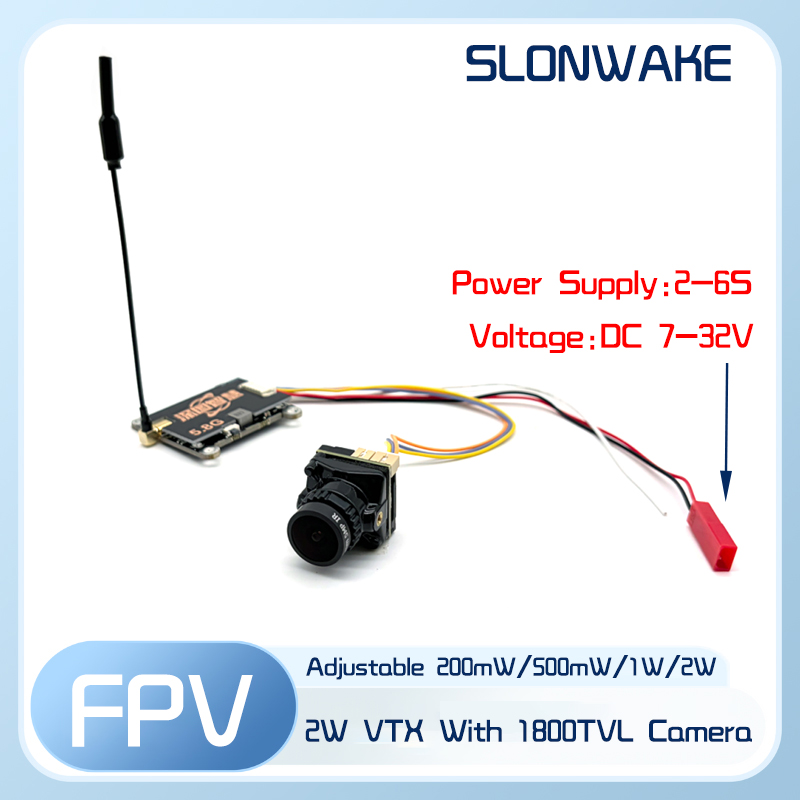 SLONWAKE 5.8G 56CH 2W Sender V – Fpv Camera Bewertung und Preis