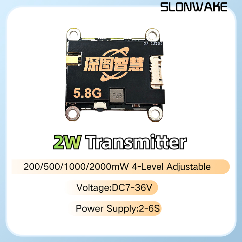 SLONWAKE 5.8G 56CH 2W Sender V – Fpv Camera Bewertung und Preis