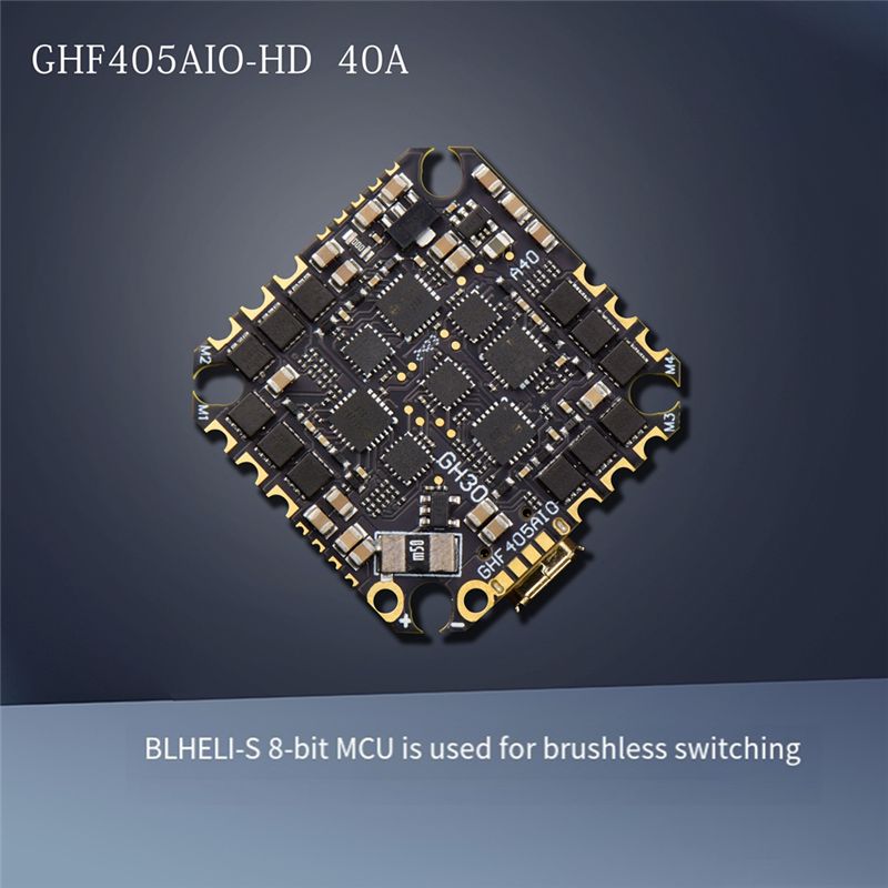 ABTI-GHF405AIO-HD 40A AIO Flug – F405 Flight Controller Bewertung und Preis