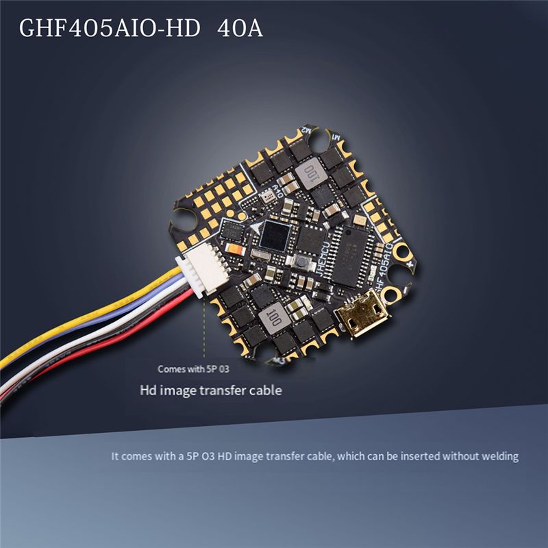 ABTI-GHF405AIO-HD 40A AIO Flug – F405 Flight Controller Bewertung und Preis