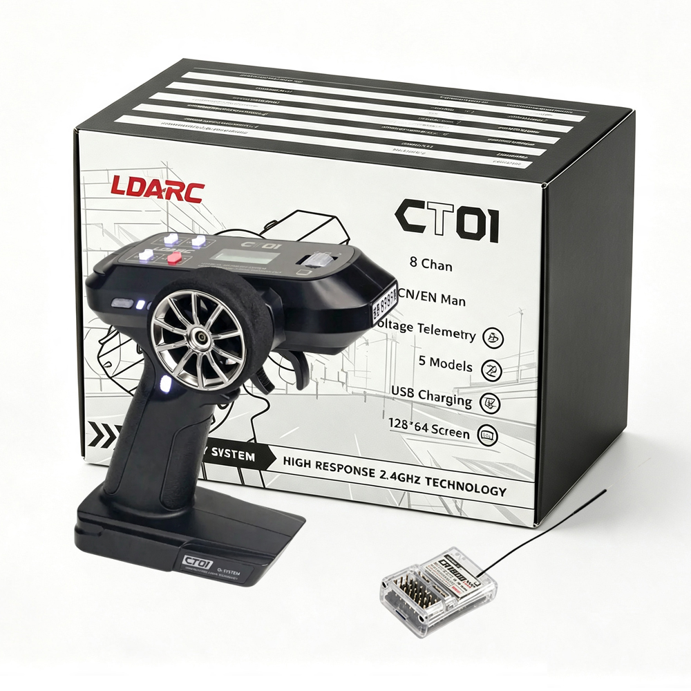 LDARC CT01 2.4G 8-Kanal Zwei-W – Radio Transmitter 2.4Ghz Bewertung und Preis
