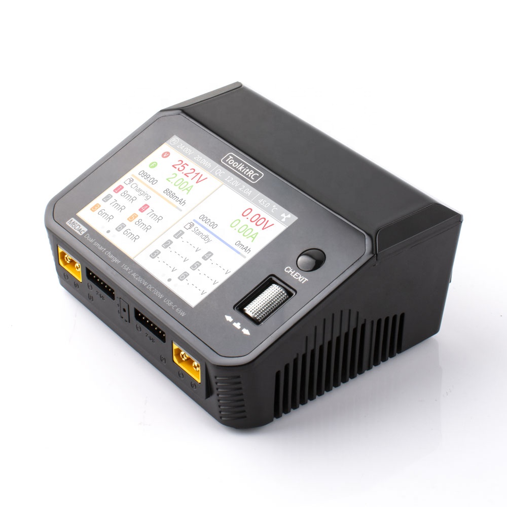 Toolkitrc M6DAC 350W X 2 USB-C – Lipo Battery 6S Bewertung und Preis