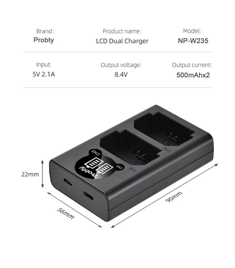 2200 mAh NP-W235 NP W235 Akku  – Drone With Camera Bewertung und Preis