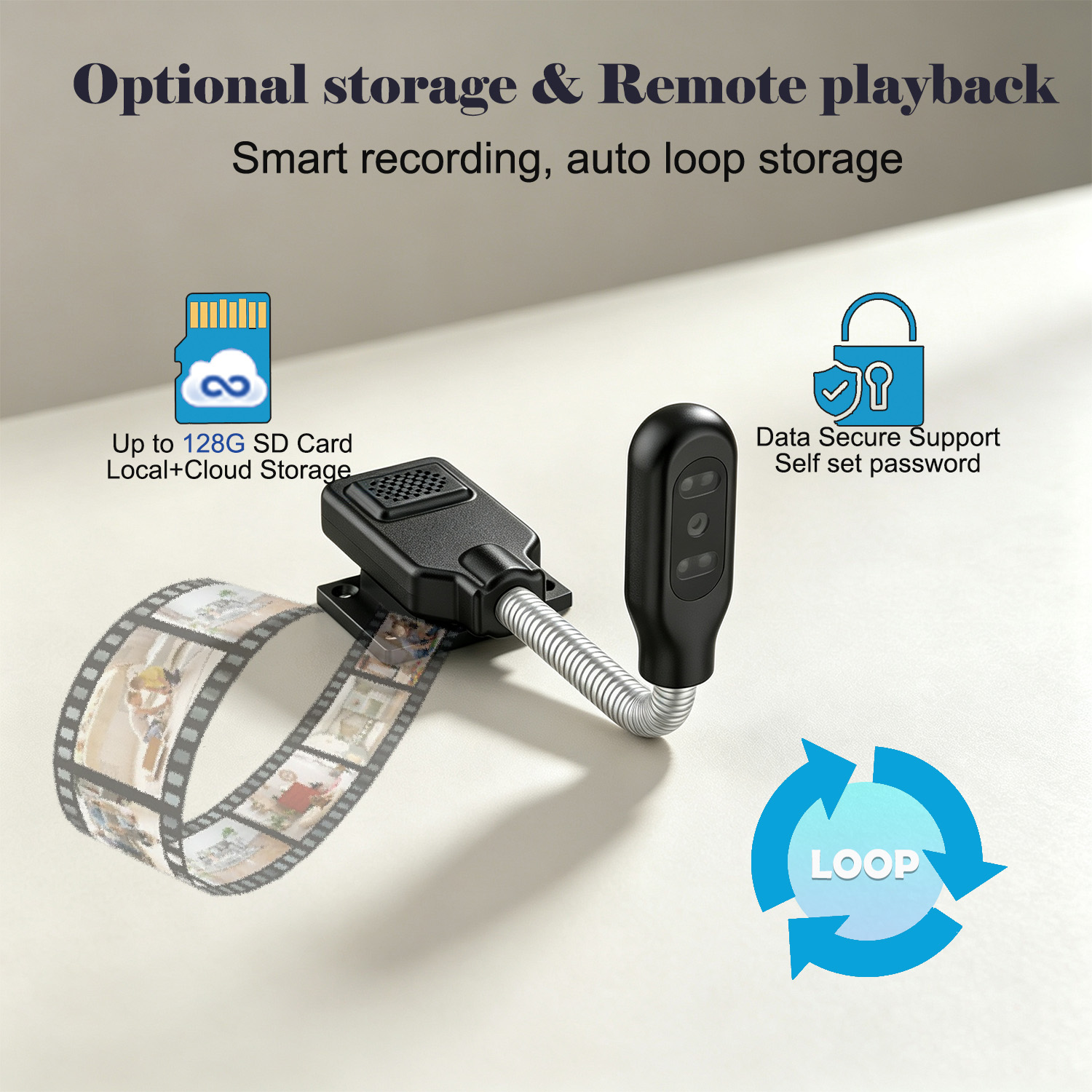 Flexible Schwanenhals-Baby- un – Hd Zero Camera Bewertung und Preis