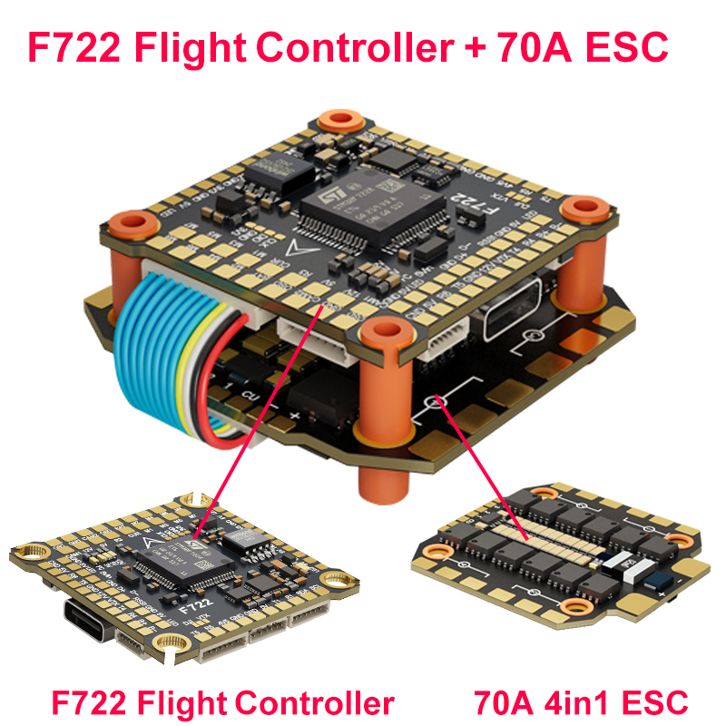 DAKEFPV F722 60A Stack ICM4268 – F722 Flight Controller Bewertung und Preis