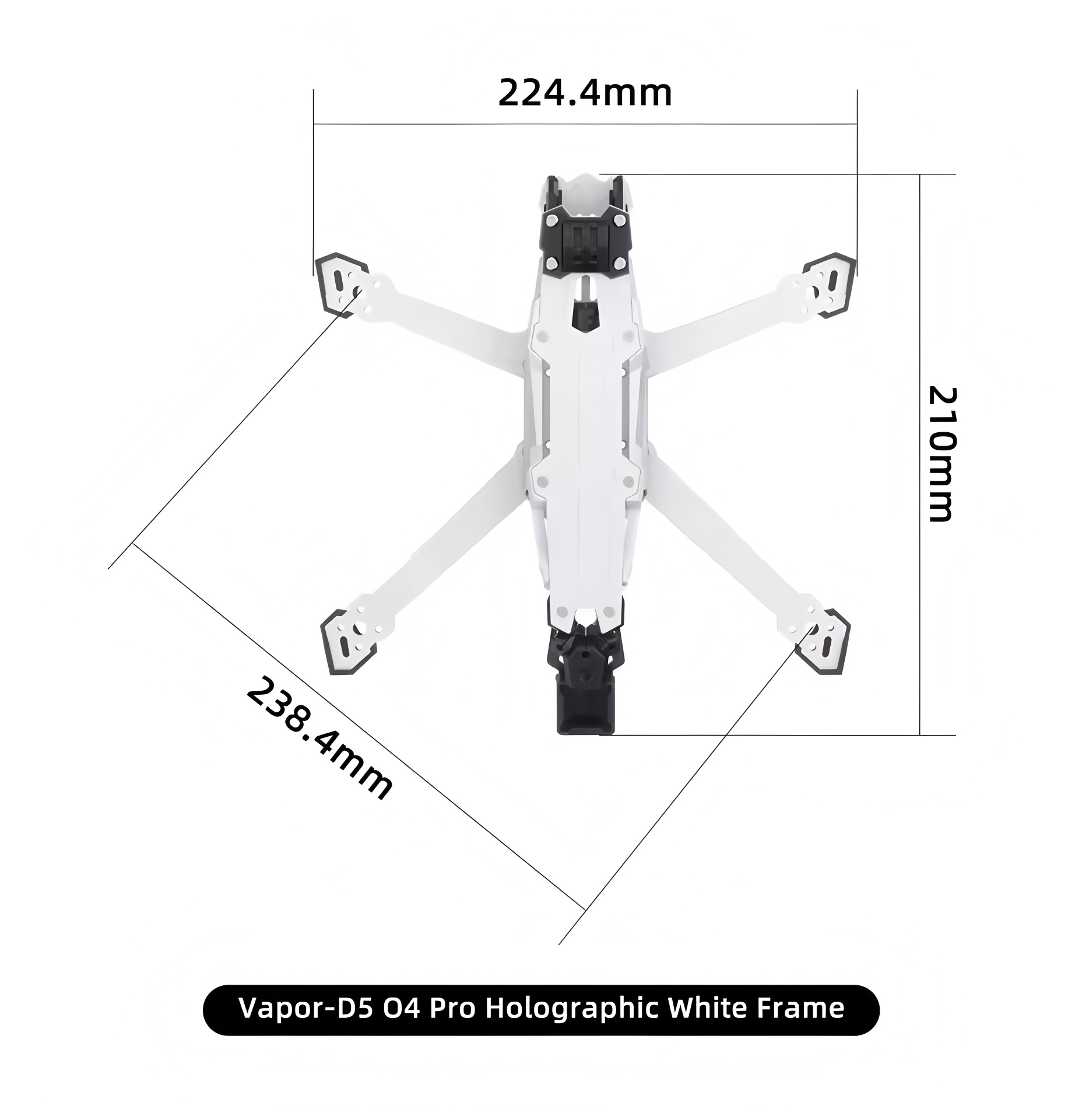 GEPRC Vapor D5/x5/x6 O4 Pro Ra – Carbon Fiber Drone Frame Bewertung und Preis