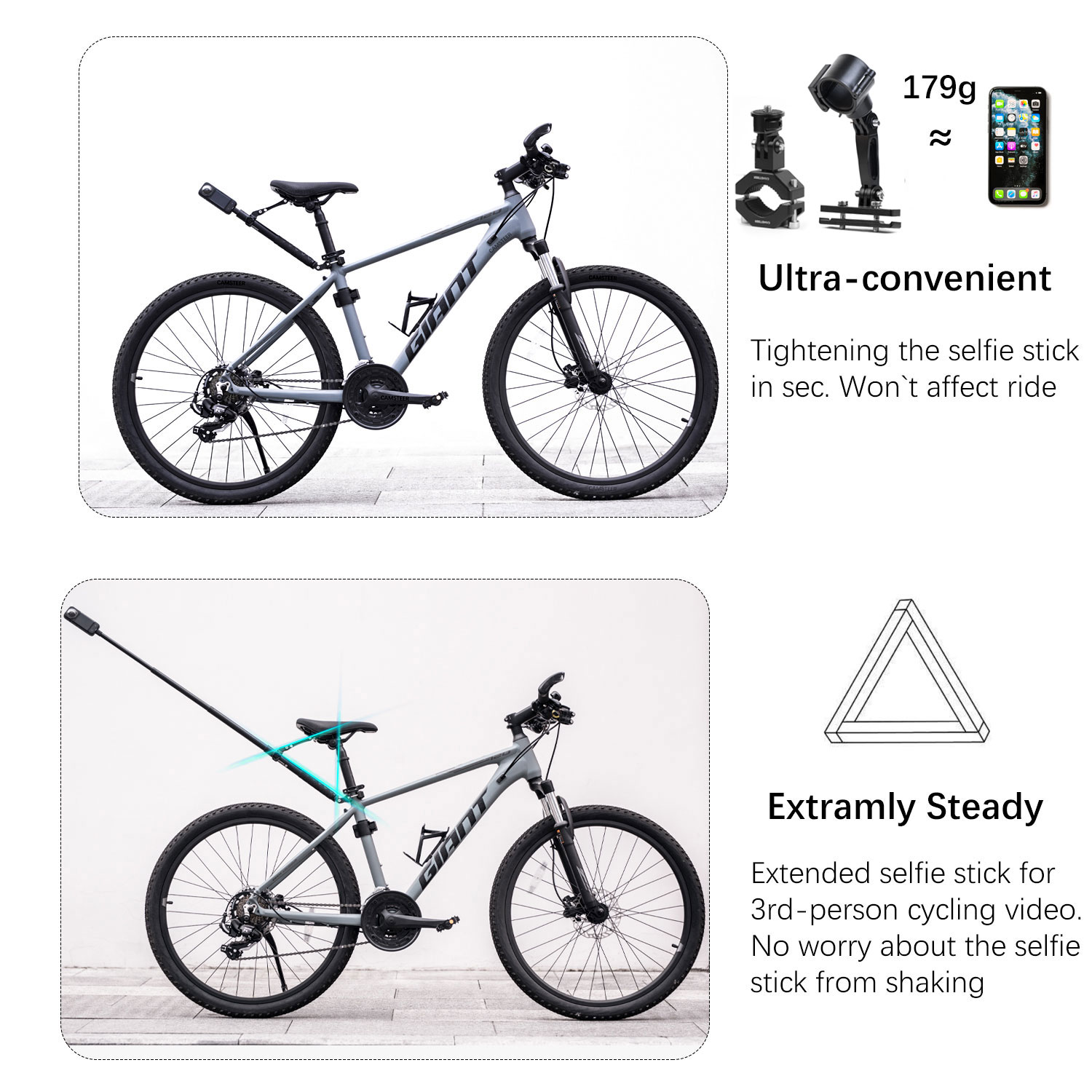Camsteer Premium Fahrrad-Sitzh – Runcam Camera Bewertung und Preis