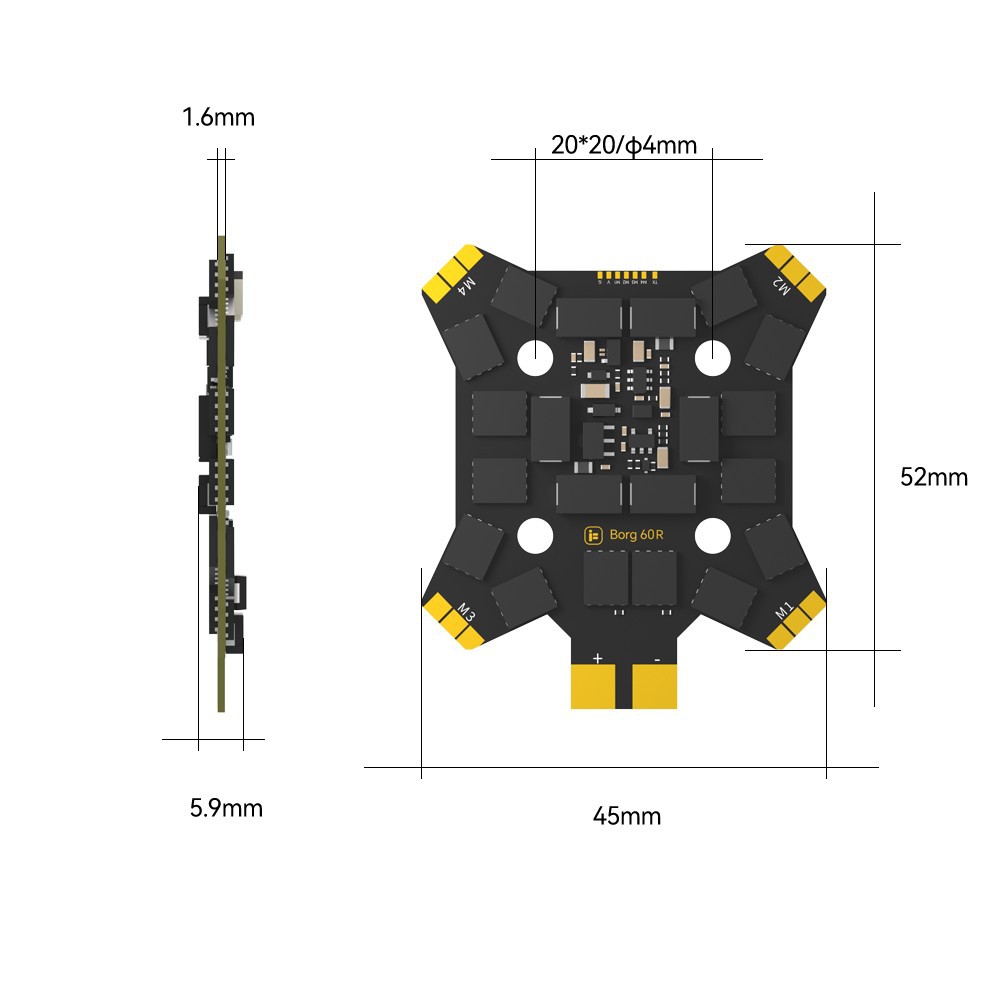 iFlight Borg Mini H7 (ICM42688 – 4 In 1 Esc Bewertung und Preis