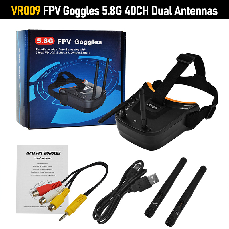 VR009 FPV-Brille mit 3,0 Zoll  – Fpv Goggles Bewertung und Preis