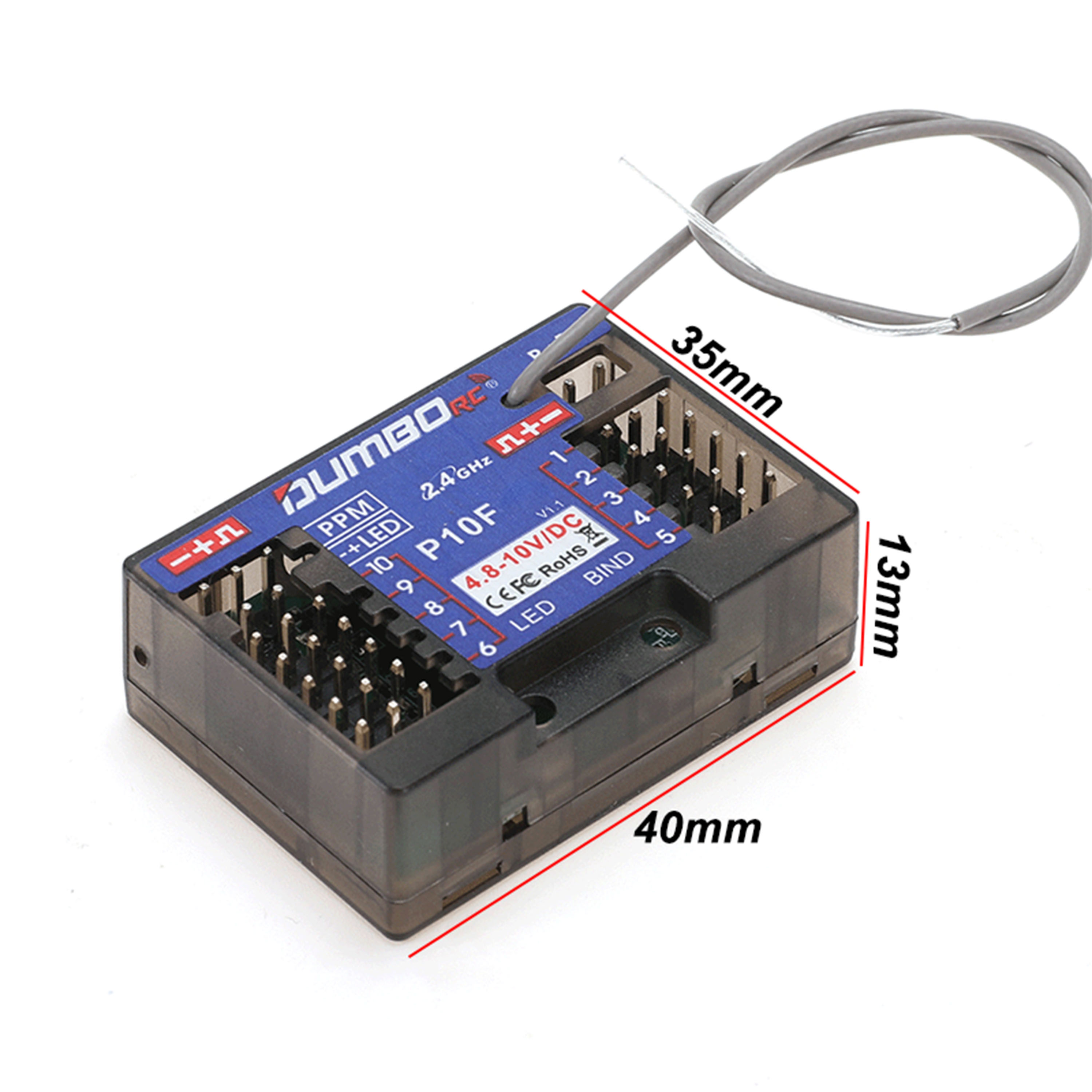 DUMBORC P10F P10FG 10CH 2,4 GH – Radio Transmitter 2.4Ghz Bewertung und Preis