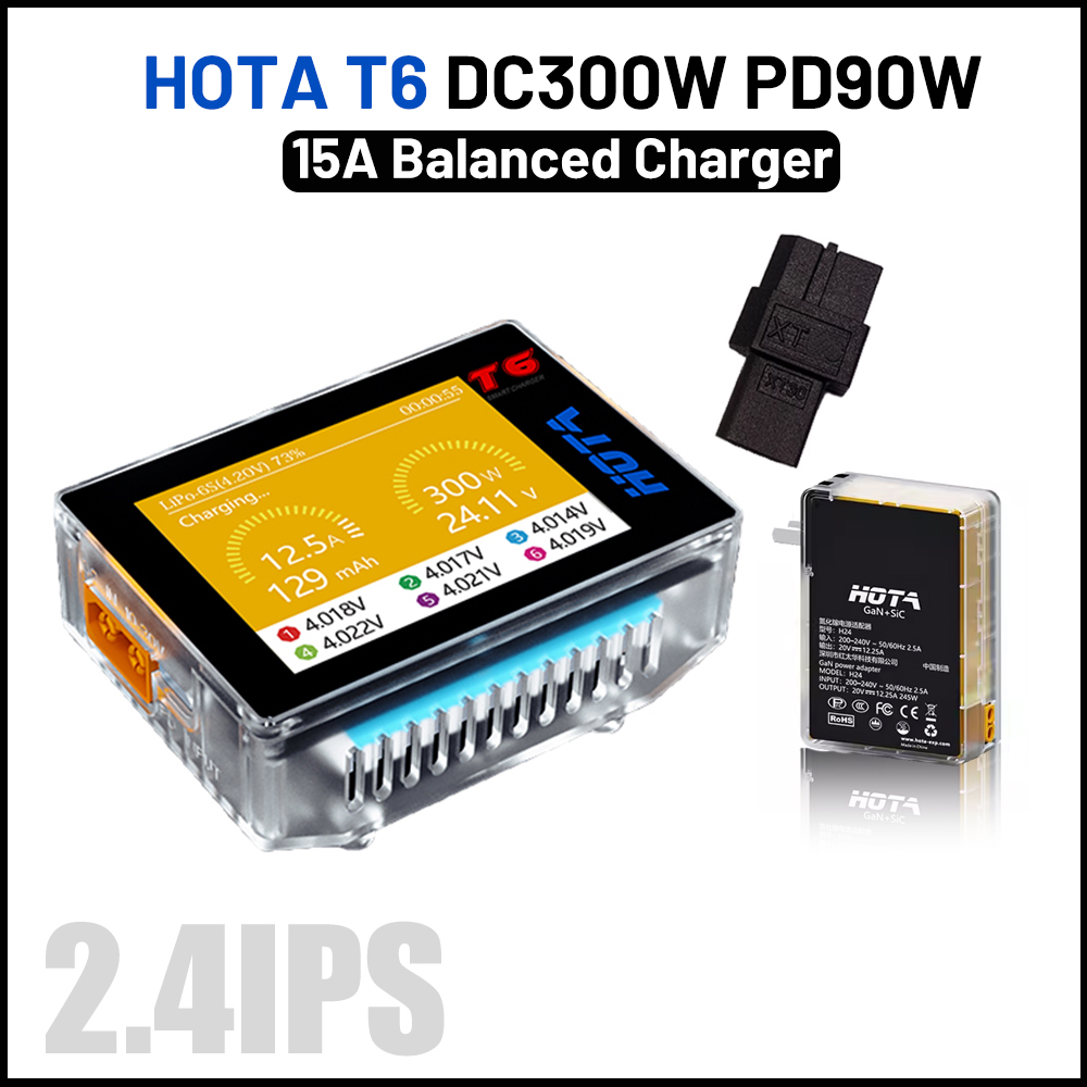 Hota t6 300w intelligentes Lad – Lipo Battery 6S Bewertung und Preis