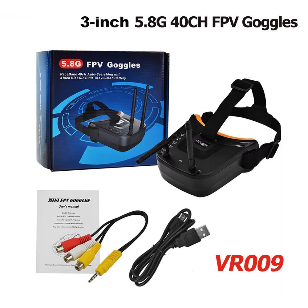 VR009 FPV-Videobrille, 3 Zoll, – Fpv Goggles Bewertung und Preis