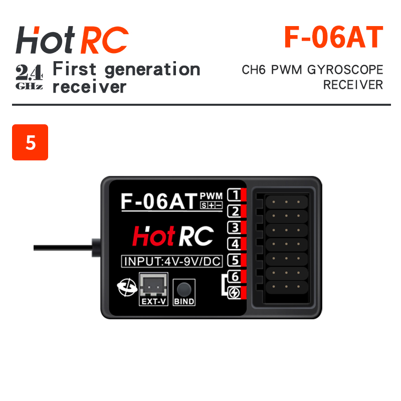HOTRC 2,4 GHz Empfänger F-01A  – Radio Transmitter 2.4Ghz Bewertung und Preis